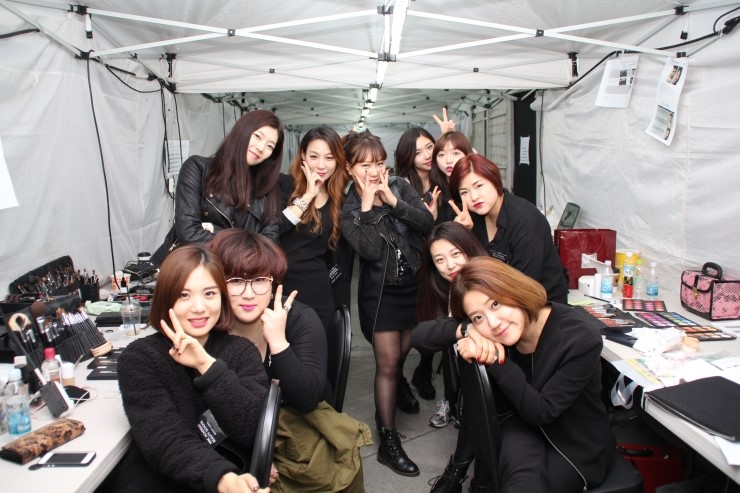 MBC아카데미뷰티스쿨 - 2015 F/W 서울패션위크 메이크업담당!!